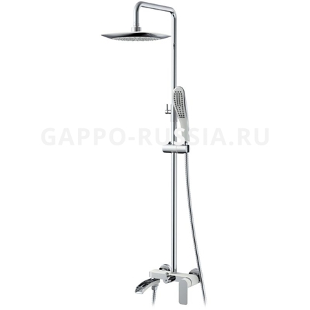 Душевая стойка со смесителем Gappo G2448-8