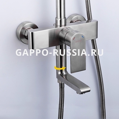 Душевая стойка со смесителем Gappo G2499-20